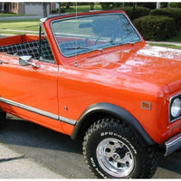 Bushwacker 72-80 International Scout II Extend-A-Fender Style Flares 2pc - Black - Fender & Trim