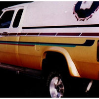 Bushwacker 81-93 Dodge Ramcharger Extend-A-Fender Style Flares 4pc Excludes Dually - Black - Fender & Trim