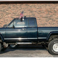 Bushwacker 84-88 Ford Bronco II Cutout Style Flares 2pc - Black - Fender & Trim