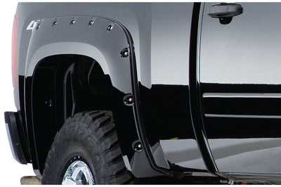 Bushwacker 84-90 Ford Bronco II Cutout Style Flares 2pc - Black - Fender & Trim