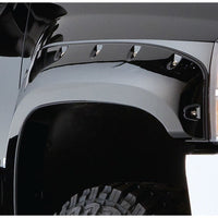Bushwacker 89-90 Ford Bronco II Cutout Style Flares 2pc - Black - Fender & Trim