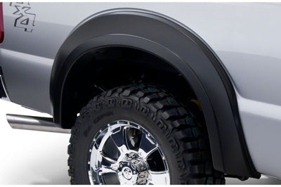 Bushwacker 92-14 Ford E-250 Super Duty Extend-A-Fender Style Flares 2pc - Black - Fender & Trim