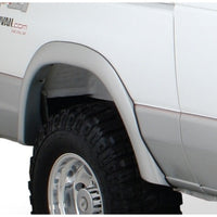Bushwacker 92-14 Ford E-250 Super Duty Extend-A-Fender Style Flares 2pc - Black - Fender & Trim