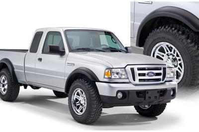 Bushwacker 93-11 Ford Ranger Styleside Extend-A-Fender Style Flares 4pc 72.0/84.0in Bed - Black - Fender & Trim