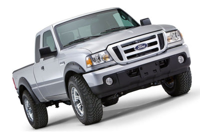 Bushwacker 93-11 Ford Ranger Styleside Pocket Style Flares 4pc 72.0/84.0in Bed - Black - Fender & Trim