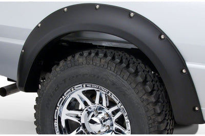 Bushwacker 93-11 Ford Ranger Styleside Pocket Style Flares 4pc 72.0/84.0in Bed - Black - Fender & Trim