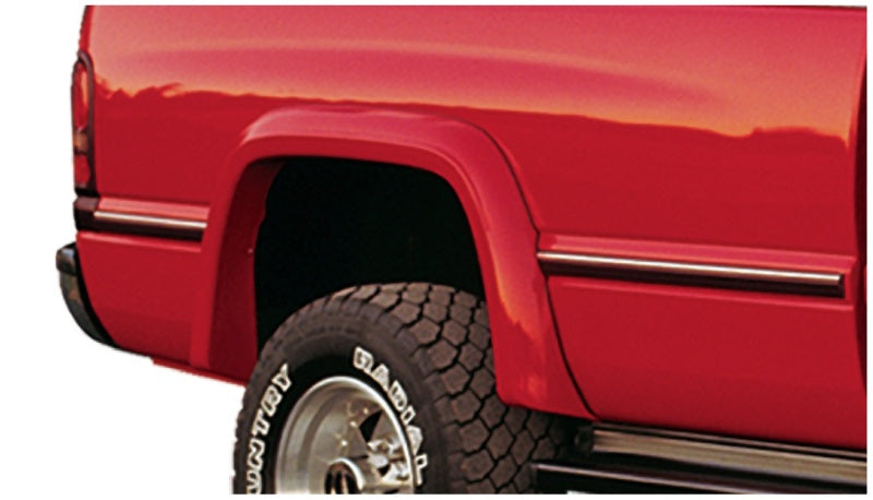 Bushwacker 94-01 Dodge Ram 1500 Fleetside Extend-A-Fender Style Flares 2pc 78.0/96.0in Bed - Black - Fender & Trim