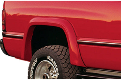 Bushwacker 94-01 Dodge Ram 1500 Fleetside Extend-A-Fender Style Flares 2pc 78.0/96.0in Bed - Black - Fender & Trim