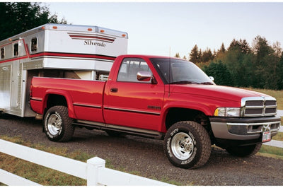 Bushwacker 94-01 Dodge Ram 1500 Fleetside Extend-A-Fender Style Flares 4pc 78.0/96.0in Bed - Black - Fender & Trim