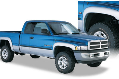 Bushwacker 94-01 Dodge Ram 1500 Fleetside OE Style Flares 4pc 78.0/96.0in Bed - Black - Fender & Trim