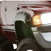 Bushwacker 94-01 Dodge Ram 1500 Fleetside Pocket Style Flares 4pc 78.0/96.0in Bed - Black - Fender & Trim
