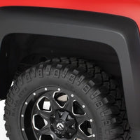 Bushwacker 94-03 Chevy S10 Extend-A-Fender Style Flares 2pc 73.1/89.0in Bed - Black - Fender & Trim
