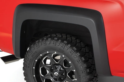 Bushwacker 94-03 Chevy S10 Extend-A-Fender Style Flares 2pc 73.1/89.0in Bed - Black - Fender & Trim