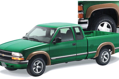 Bushwacker 95-05 Chevy Blazer Extend-A-Fender Style Flares 4pc Excludes ZR2 Flare Package - Black - Fender & Trim