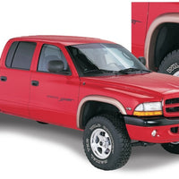 Bushwacker 97-04 Dodge Dakota Fleetside Extend-A-Fender Style Flares 4pc - Black - Fender & Trim