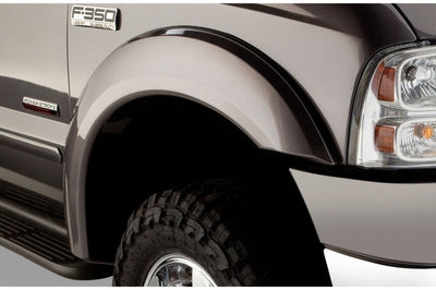 Bushwacker 99-07 Ford F-250 Super Duty Styleside Extend-A-Fender Style Flares 4pc - Black - Fender & Trim