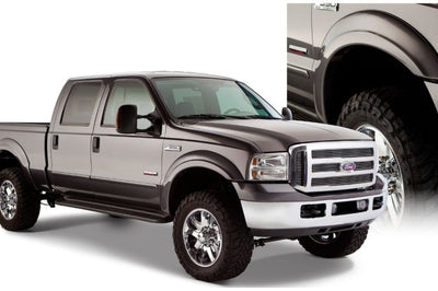 Bushwacker 99-07 Ford F-250 Super Duty Styleside OE Style Flares 4pc - Black - Fender & Trim
