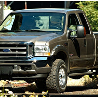 Bushwacker 99-07 Ford F-250 Super Duty Styleside Pocket Style Flares 4pc 81.0/96.0in Bed - Black - Fender & Trim