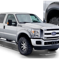 Bushwacker 99-07 Ford F-250 Super Duty Styleside Pocket Style Flares 4pc 81.0/96.0in Bed - Black - Fender & Trim