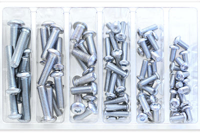 Bolt Button Head Allen Assortment 90 Piece Kit - Tires & Wheels