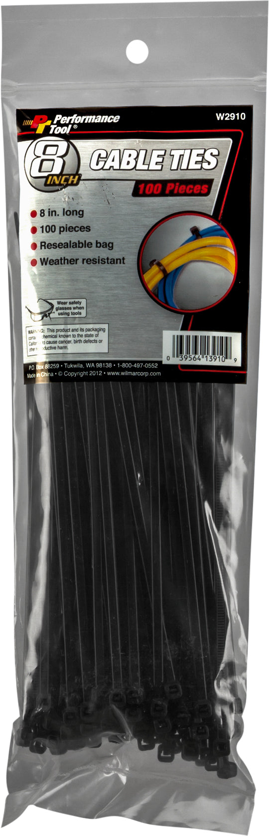 Performance Tool Cable Tie 8’’ 100/pack - Watercraft Collection