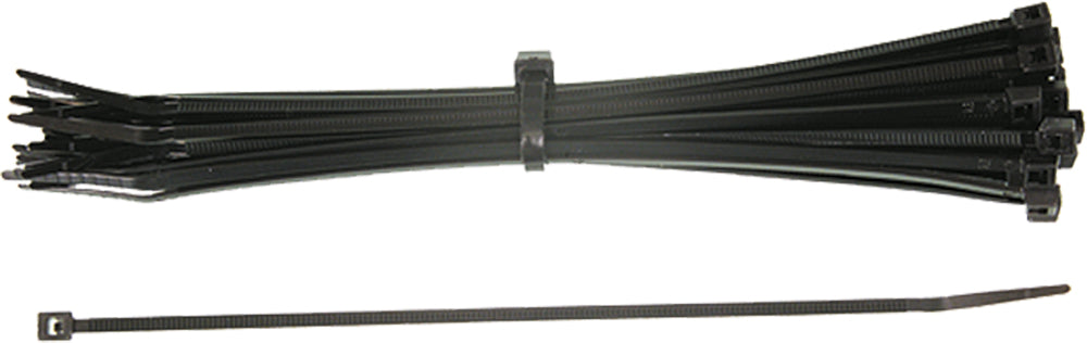 Sp1 Cable Ties 11’’ 100/pk - Black - Watercraft Collection
