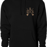 DBK Camo Shovels Hoodie Black 2x