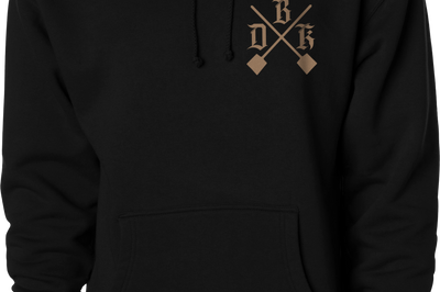 DBK Camo Shovels Hoodie Black 2x