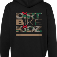 DBK Camo Shovels Hoodie Black Lg