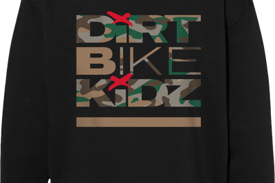 DBK Camo Shovels Hoodie Black Lg