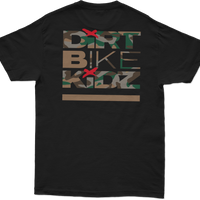DBK Camo Shovels Tee Black 2x