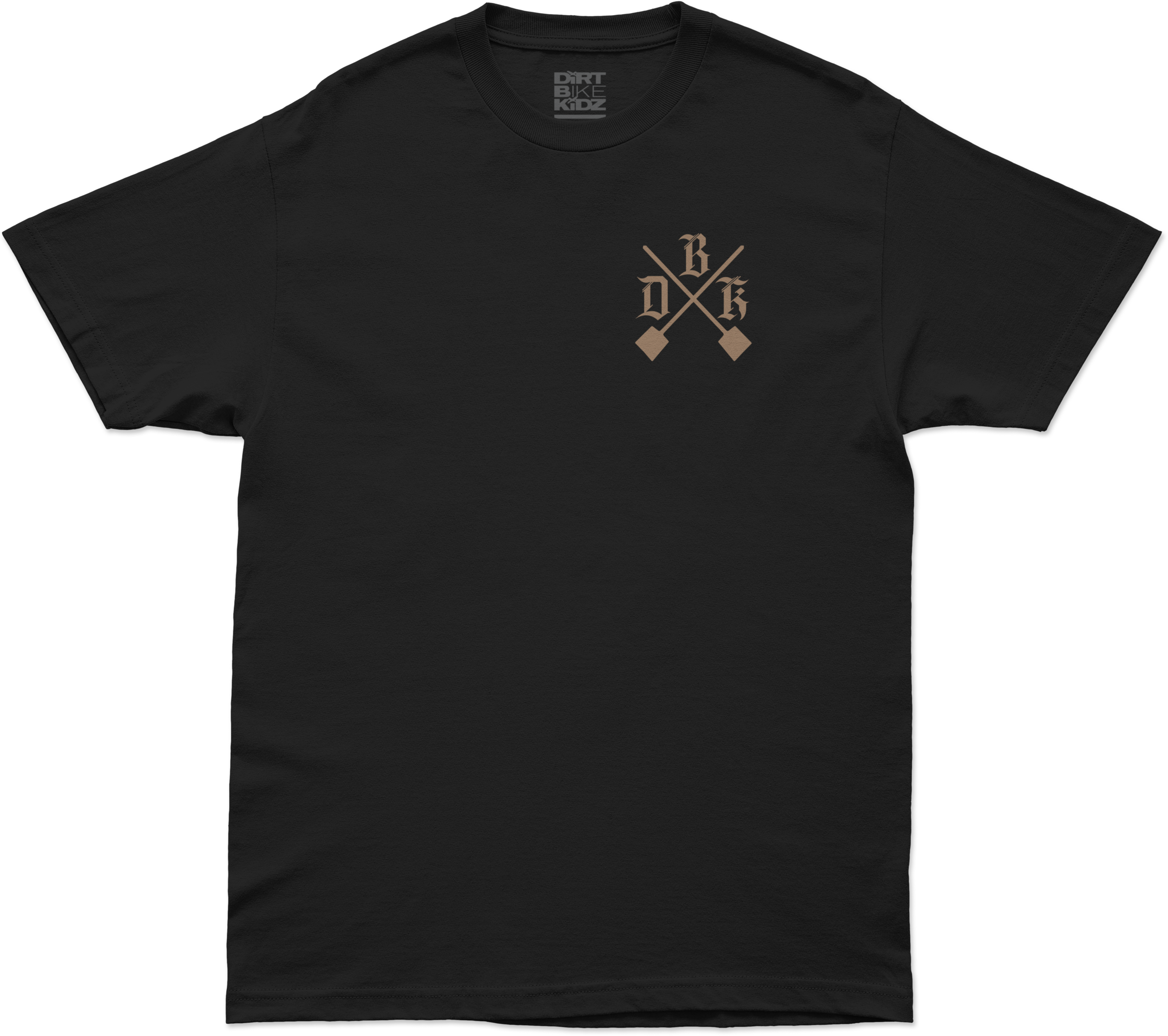 DBK Camo Shovels Tee Black Md