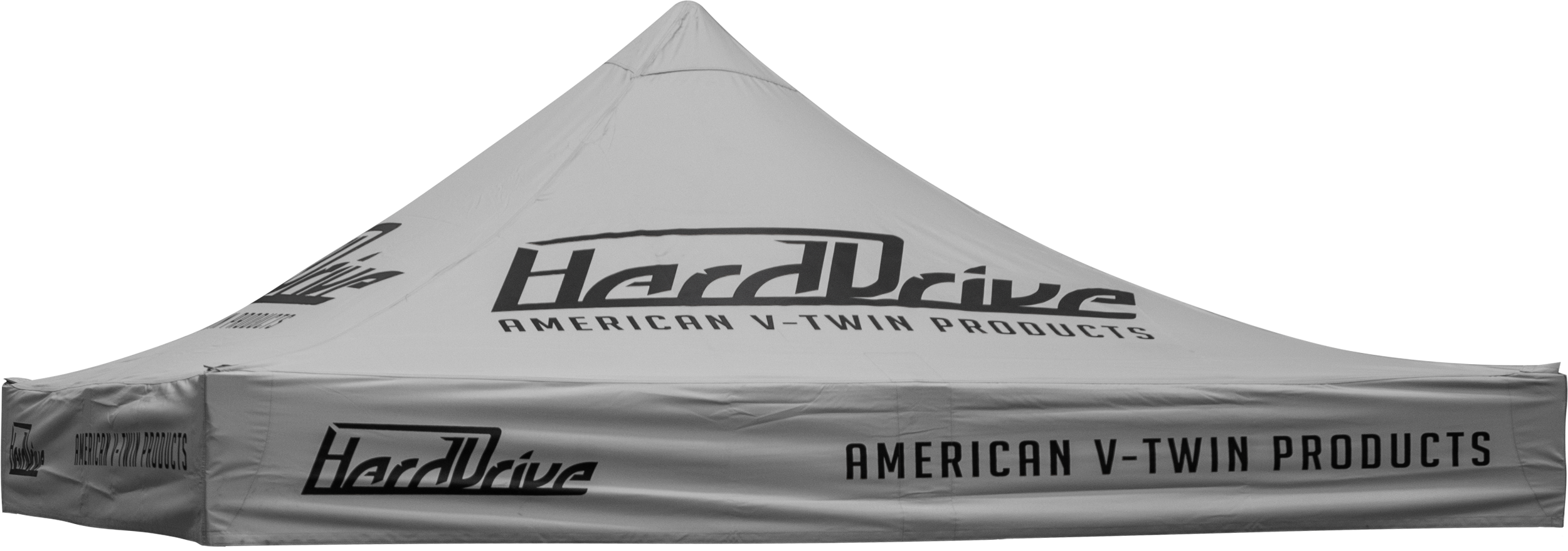 Harddrive Canopy Grey With Logo 10’ X Replacment Top - Products