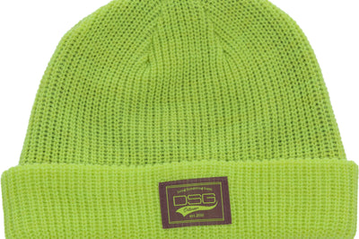 Dsg Cap Knit Beanie Lichen - Neon Lemon - Apparel Collection