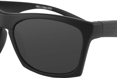 Bobster Capone Sunglass Matte Black W/anti-fog Smoked Lens - Smoke - Harddrive Products