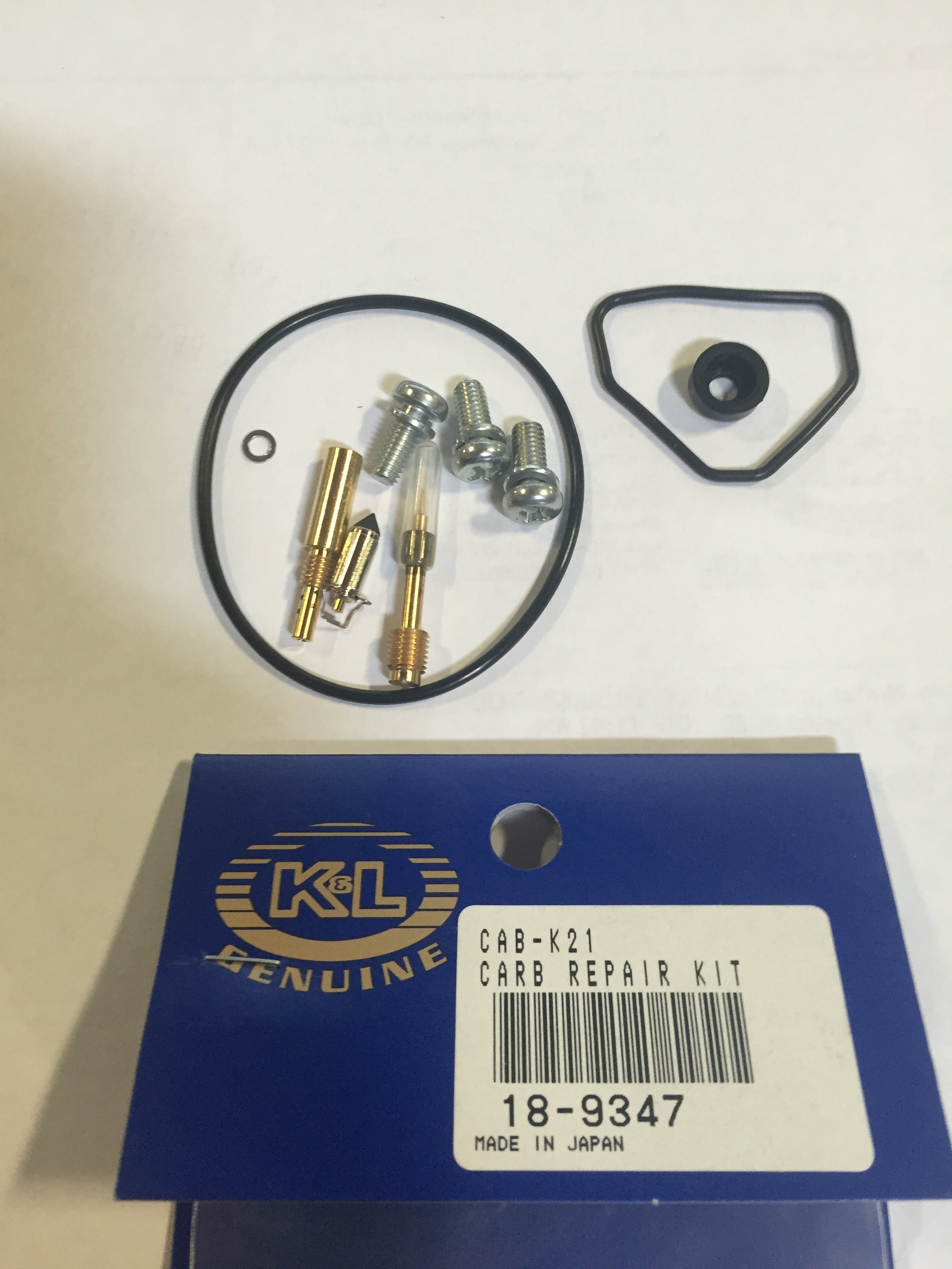 K&l Carb Repair Kit (ea) Street Collection