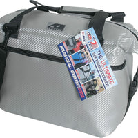 Ao Coolers Carbon Cooler 48/pk Silver 21’’x13’’x13’’ - Black - Watercraft Collection