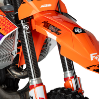 Fire Power Carbon Fiber Fork Shield Lower 52 Mm X 260 - Offroad Collection