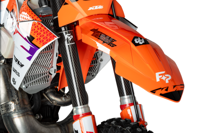 Fire Power Carbon Fiber Fork Shield Lower 52 Mm X 260 - Offroad Collection