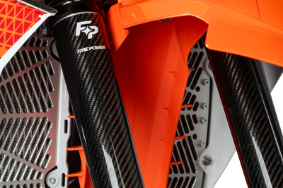 Fire Power Carbon Fiber Fork Shield Lower 52 Mm X 260 - Offroad Collection