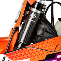 Fire Power Carbon Fiber Fork Shield Upper 52 X 160 Mm - Offroad Collection