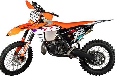 Fire Power Carbon Fiber Fork Shield Upper 52 X 160 Mm - Offroad Collection
