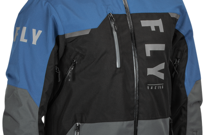 Fly Racing Carbon Jacket Black/grey/hi-vis Xl - Apparel Collection