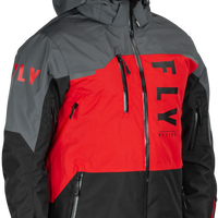 Fly Racing Carbon Jacket Black/grey/hi-vis Xl - Black / Medium - Apparel Collection