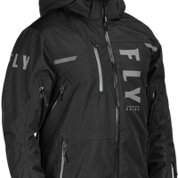 Fly Racing Carbon Jacket Black/grey/hi-vis Xl - Black / Medium - Apparel Collection