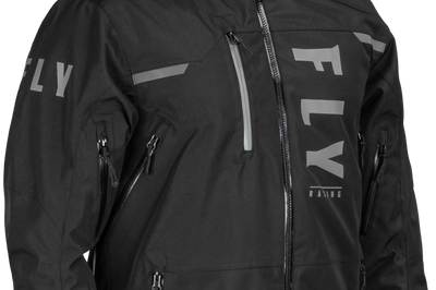 Fly Racing Carbon Jacket Black/grey/hi-vis Xl - Black / Medium - Apparel Collection