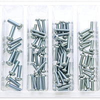 Bolt Carburetor Float Bowl Screws Assortment 210 Piece Kit - Tires & Wheels