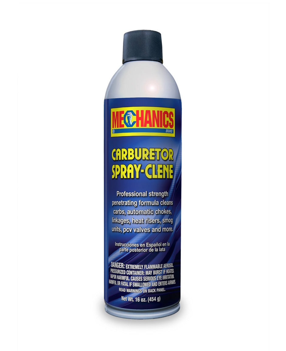 Mechanics Carburetor Spray Cleaner 16oz - Watercraft Collection