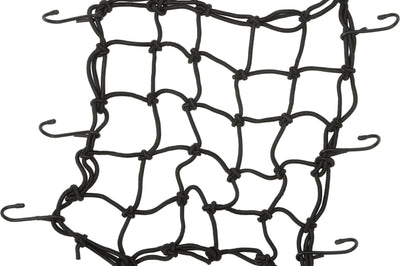 Fire Power Cargo Net Standard Orange 15x15’’ - Black - Harddrive Products