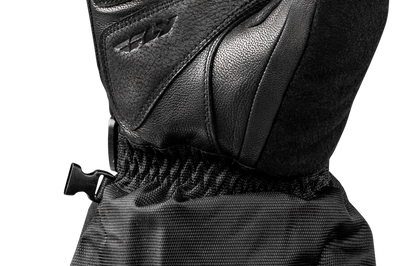 Fly Racing Cascade Mittens Black/mint Xs - Apparel Collection